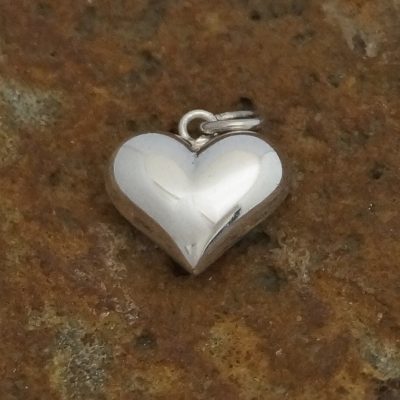 Sterling Silver High Polished Small Heart